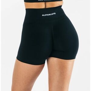 Alphalete Black Yoga Shorts